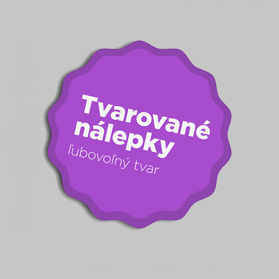 Tvarované nálepky - tlač a výroba I copy.sk